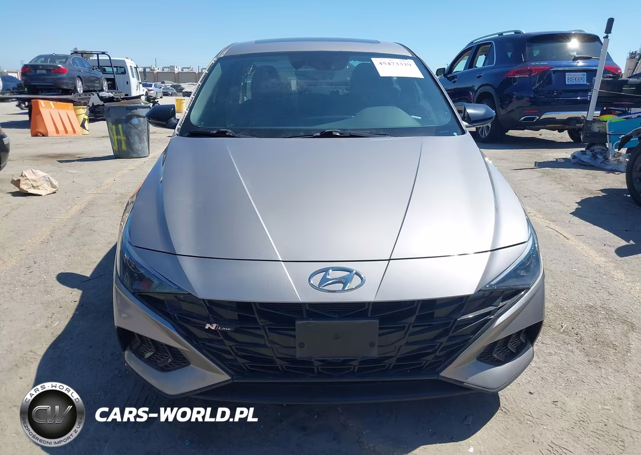 2021 Hyundai Elantra N Line VIN:KMHLR4AF0MU172634 - 13
