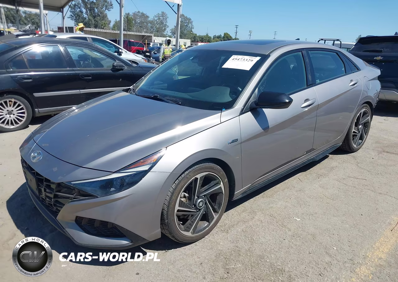 2021 Hyundai Elantra N Line VIN:KMHLR4AF0MU172634 - 2
