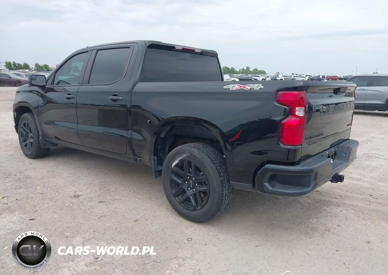 2023 Chevrolet Silverado 1500 4Wd Short Bed Custom VIN:3GCPDBEK0PG220110 - 3