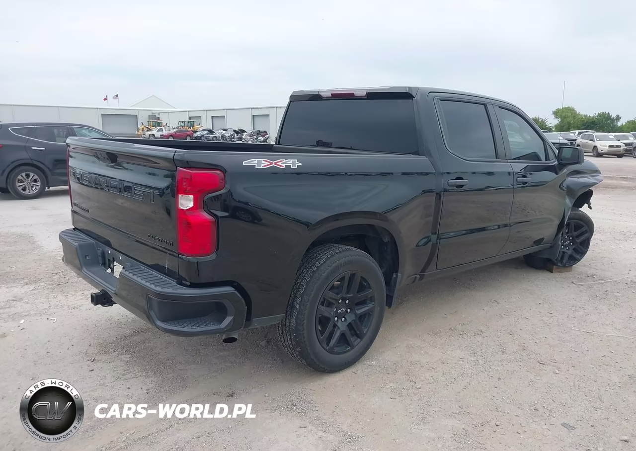 2023 Chevrolet Silverado 1500 4Wd Short Bed Custom VIN:3GCPDBEK0PG220110 - 4