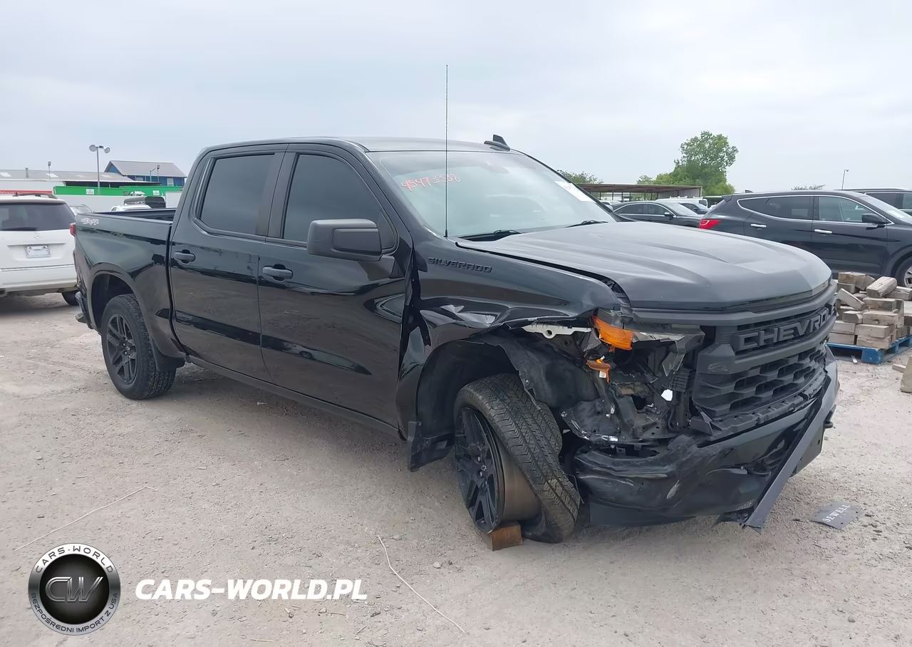 2023 Chevrolet Silverado 1500 4Wd Short Bed Custom VIN:3GCPDBEK0PG220110 - 6