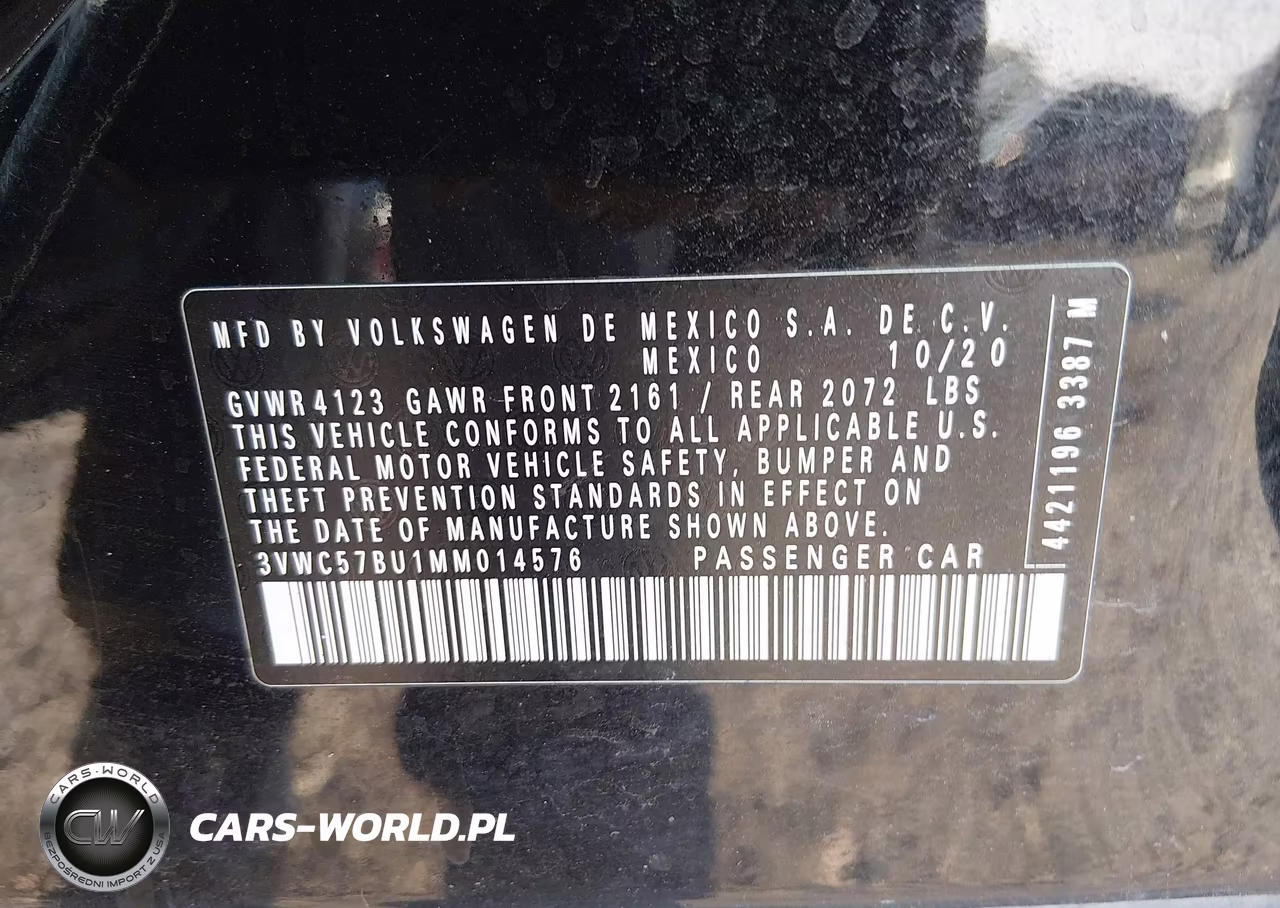 2021 Volkswagen Jetta 1.4T R-Line-1.4T Se-S VIN:3VWC57BU1MM014576 - 9
