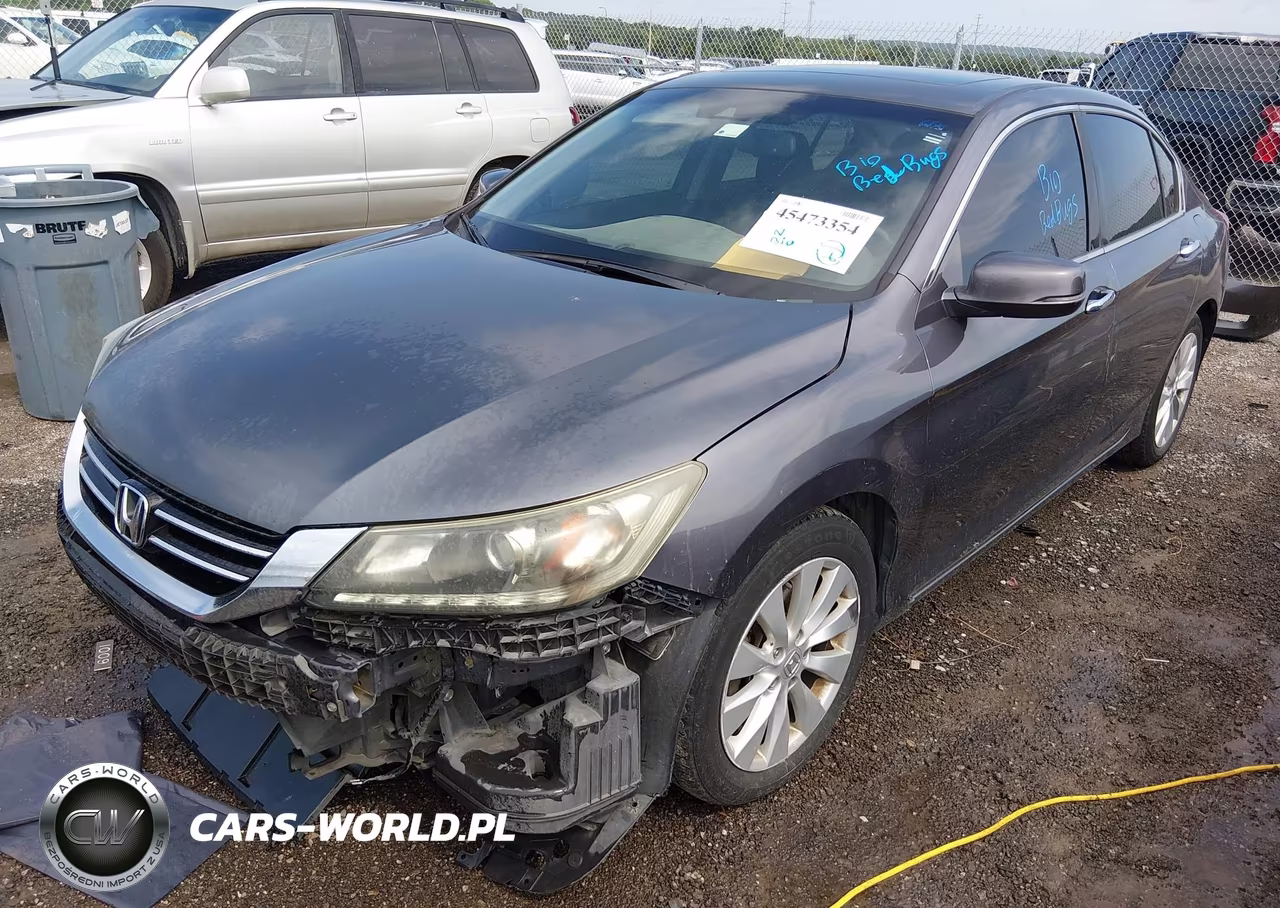 2013 Honda Accord Ex-L V-6 VIN:1HGCR3F86DA044698 - 2