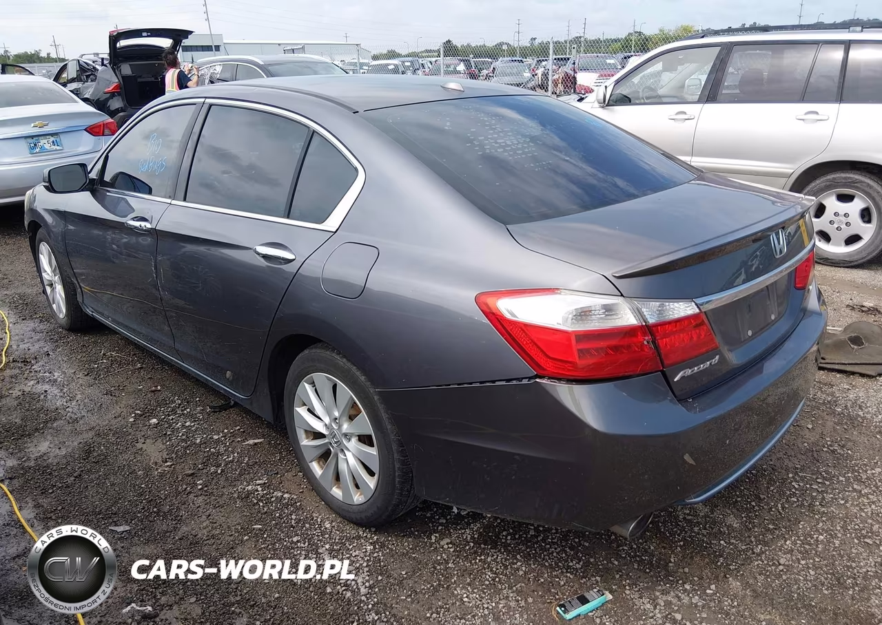 2013 Honda Accord Ex-L V-6 VIN:1HGCR3F86DA044698 - 3