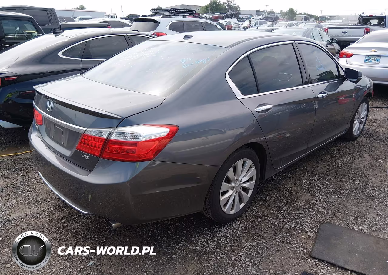 2013 Honda Accord Ex-L V-6 VIN:1HGCR3F86DA044698 - 4