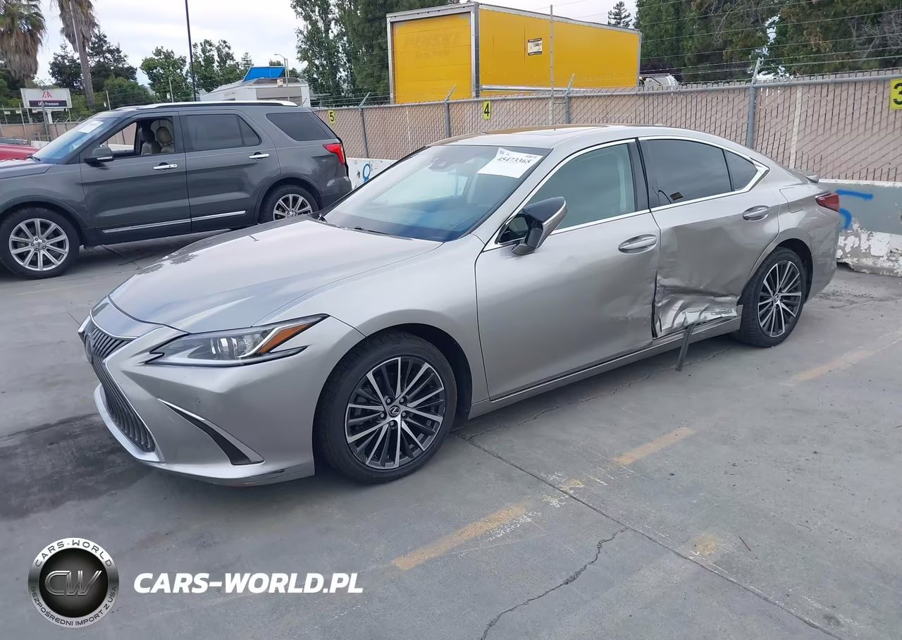 2020 Lexus Es 300H VIN:58AD21B1XLU009118 - 2