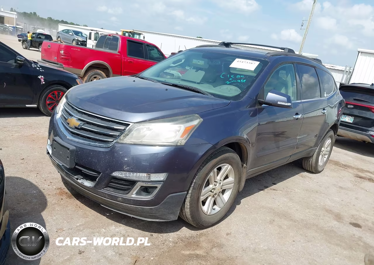 2014 Chevrolet Traverse 2Lt VIN:1GNKRHKDXEJ160831 - 2