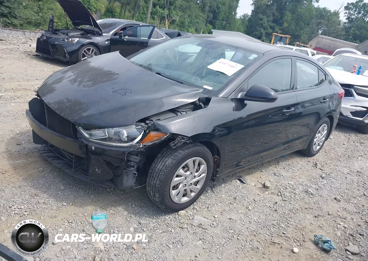2018 Hyundai Elantra Se VIN:5NPD74LF3JH359674 - 2