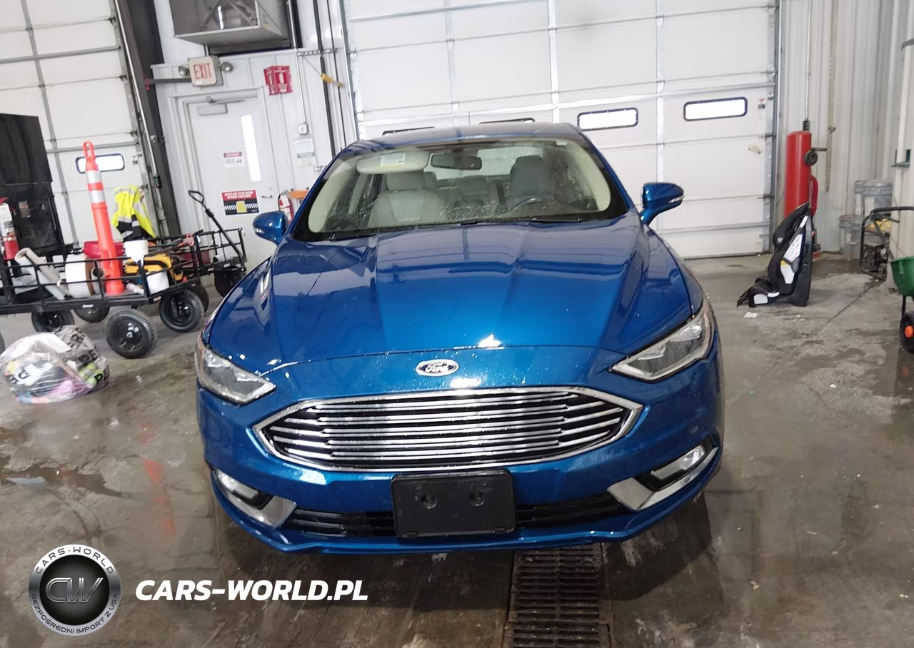 2017 Ford Fusion Hybrid Platinum-Titanium VIN:3FA6P0RUXHR383992 - 12