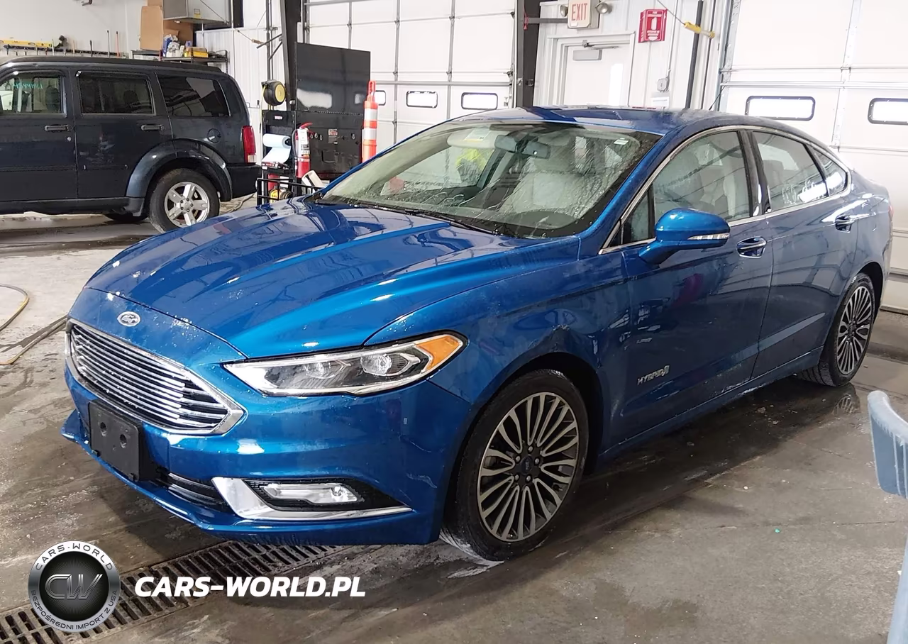 2017 Ford Fusion Hybrid Platinum-Titanium VIN:3FA6P0RUXHR383992 - 2