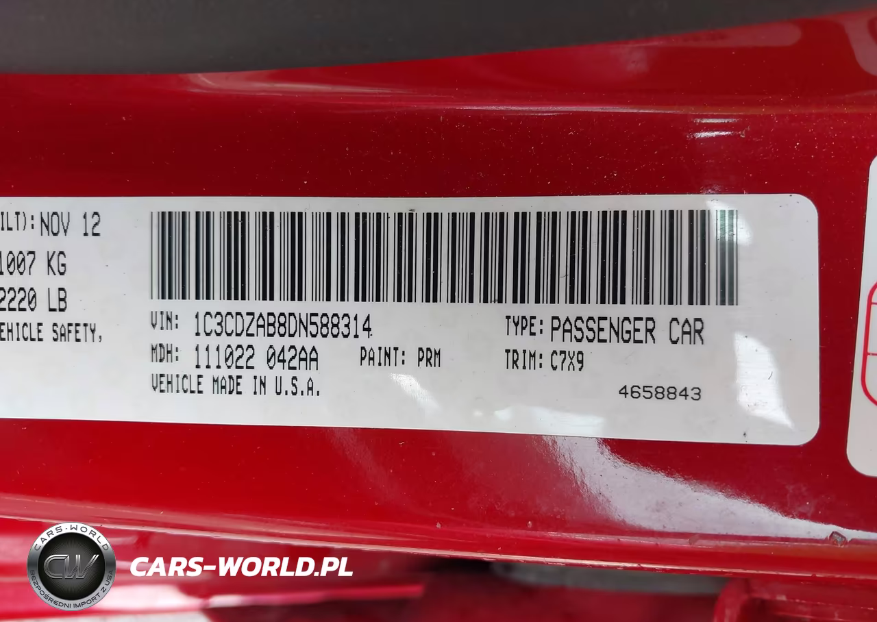 2013 Dodge Avenger Se VIN:1C3CDZAB8DN588314 - 9