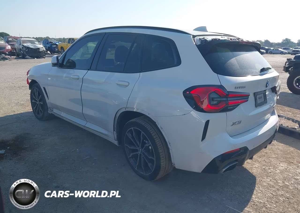 2022 BMW X3 Sdrive30I VIN:5UX43DP06N9K87934 - 3