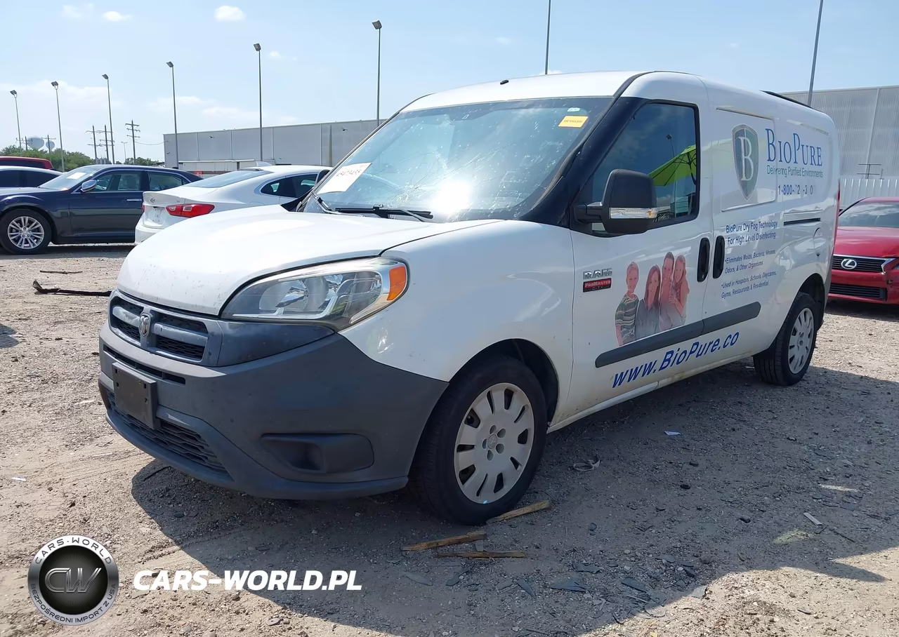 2015 Ram Promaster City Tradesman VIN:ZFBERFAT8F6A40880 - 2