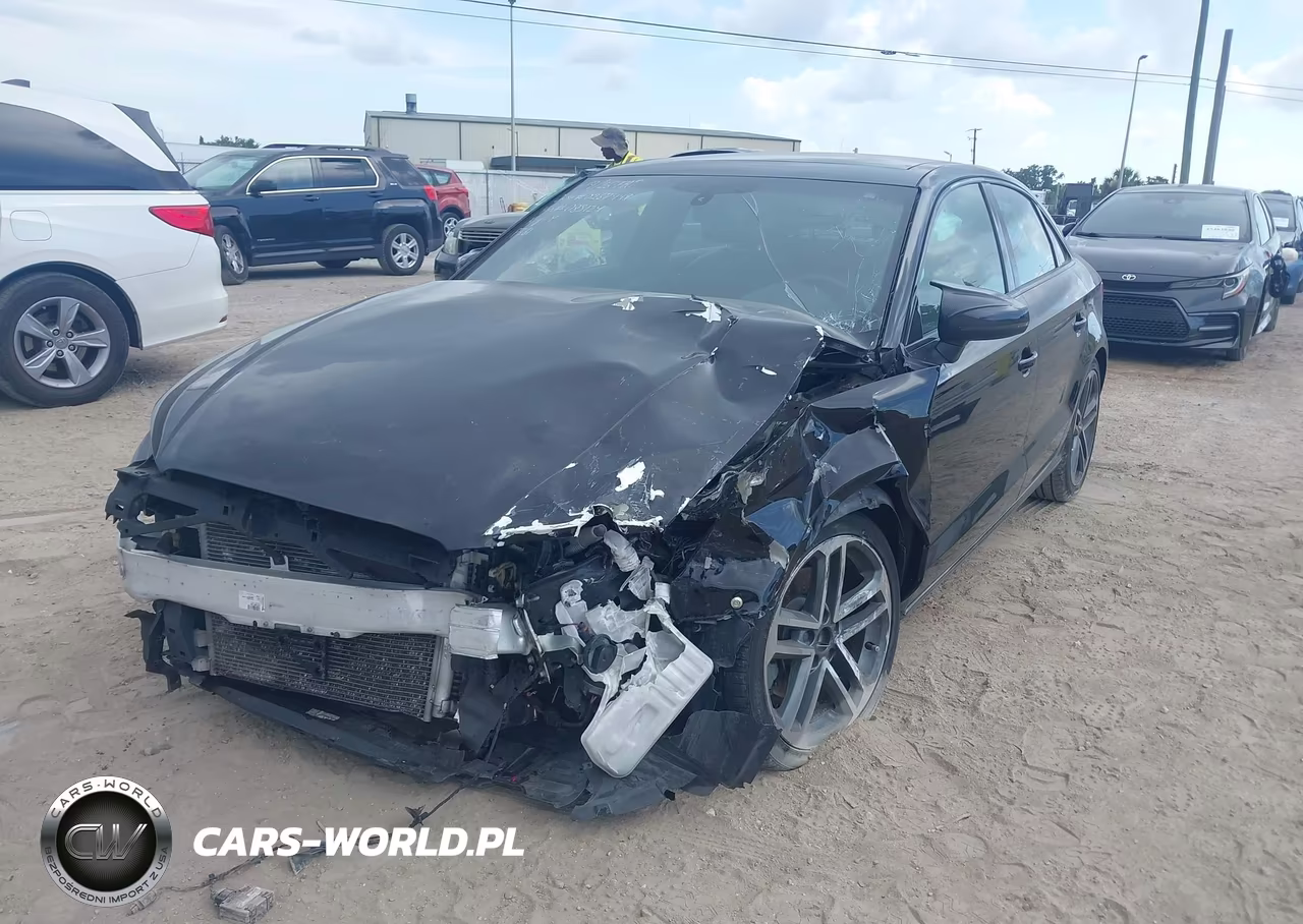 2019 Audi A3 40 Premium-40 Titanium Premium VIN:WAUAUGFF2KA085124 - 2
