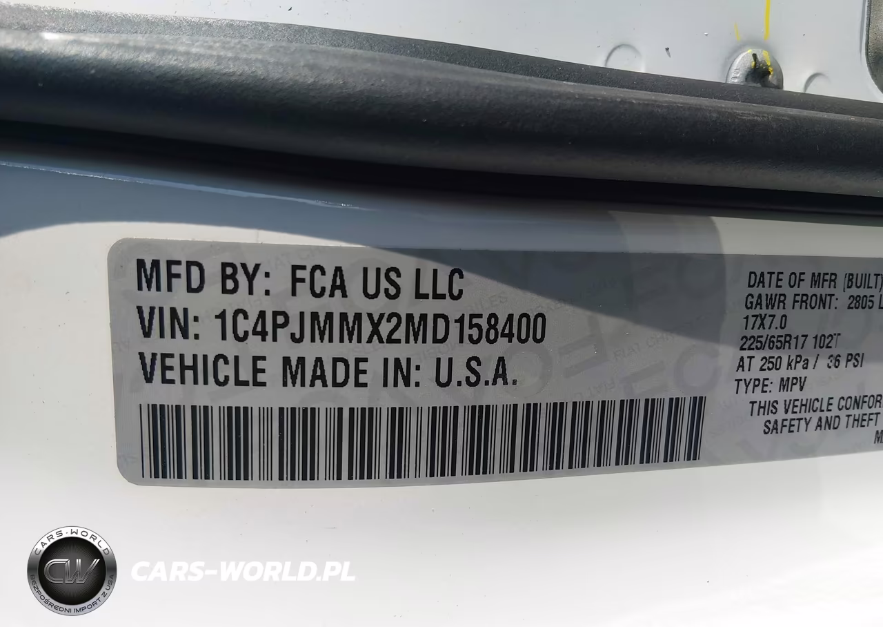 2021 Jeep Cherokee Latitude Lux 4X4 VIN:1C4PJMMX2MD158400 - 9