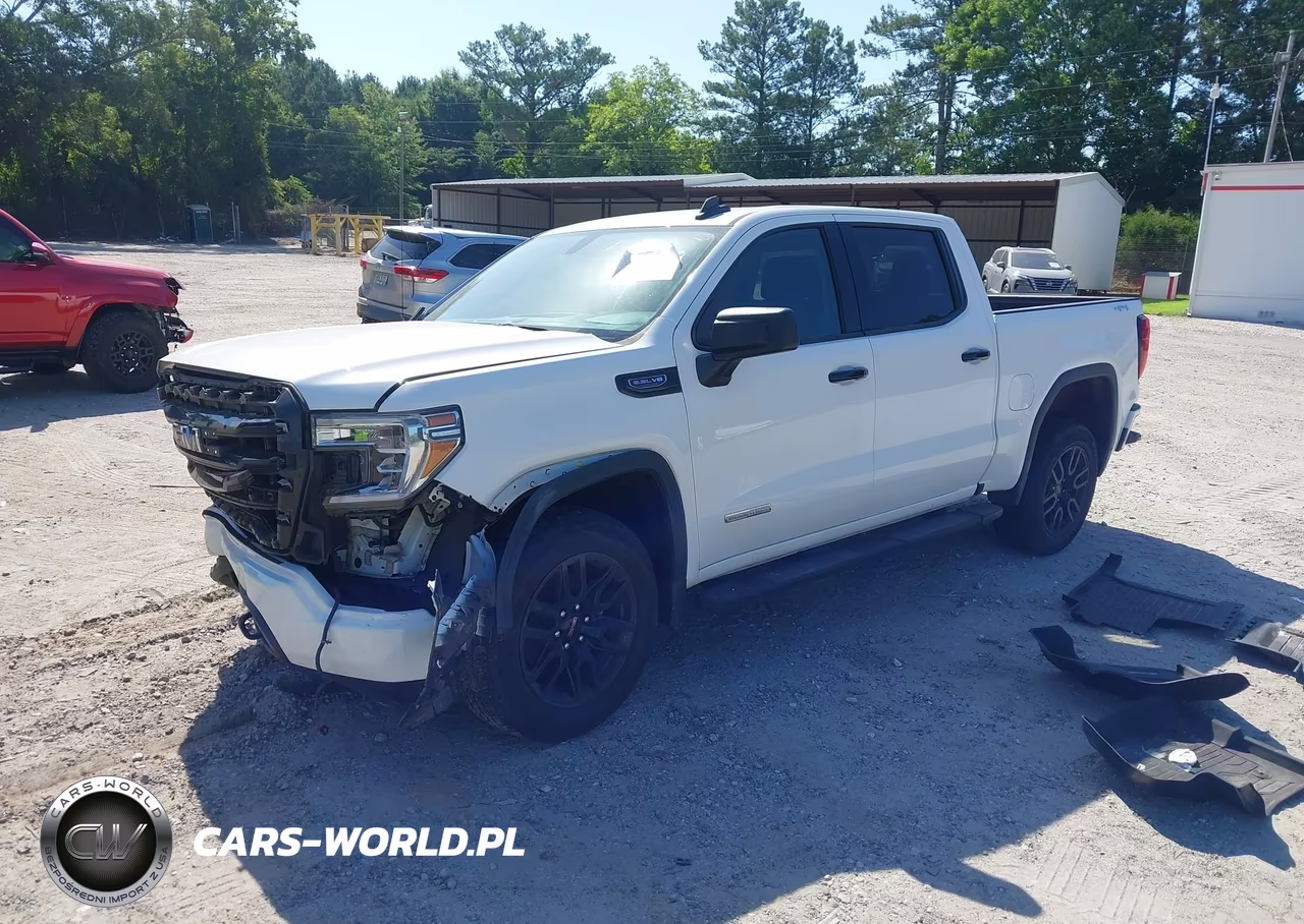 2021 GMC Sierra 1500 4Wd Short Box Elevation VIN:3GTU9CED6MG179537 - 2