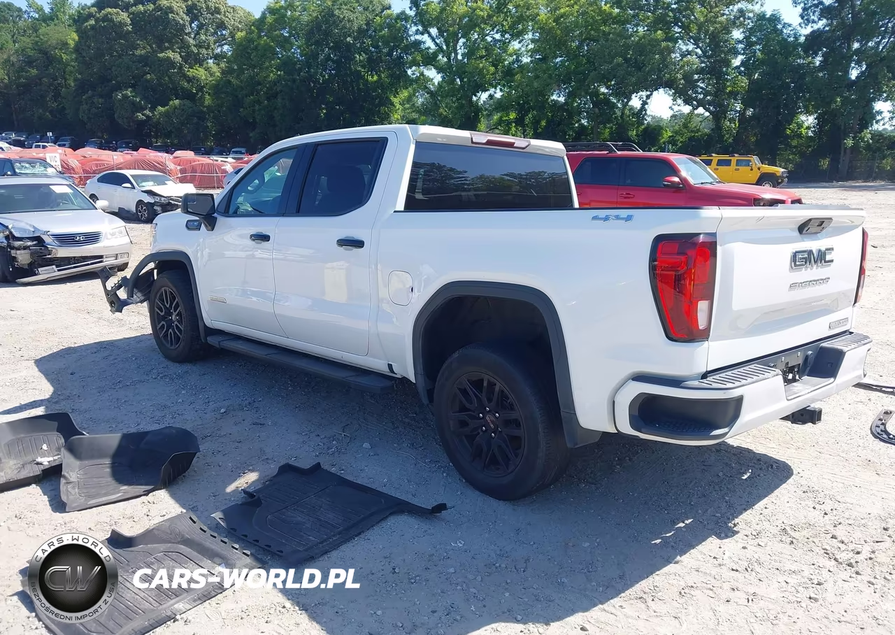 2021 GMC Sierra 1500 4Wd Short Box Elevation VIN:3GTU9CED6MG179537 - 3
