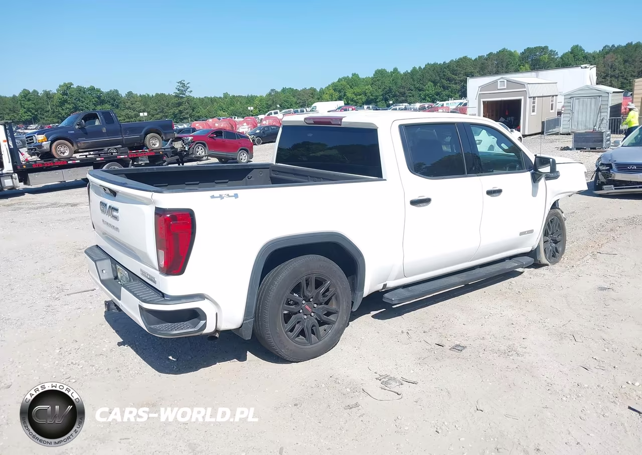 2021 GMC Sierra 1500 4Wd Short Box Elevation VIN:3GTU9CED6MG179537 - 4
