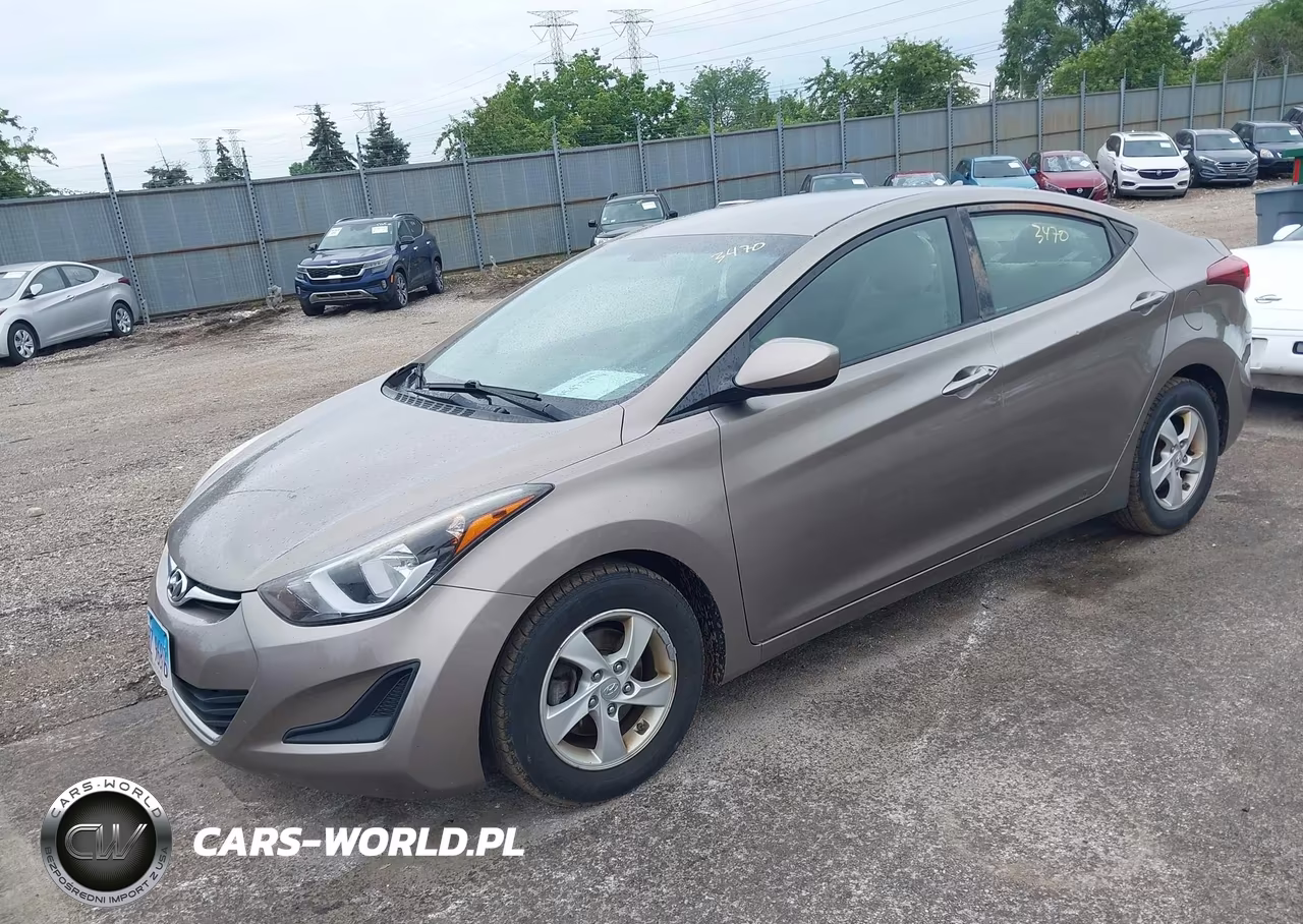 2015 Hyundai Elantra Se VIN:5NPDH4AE6FH635747 - 2