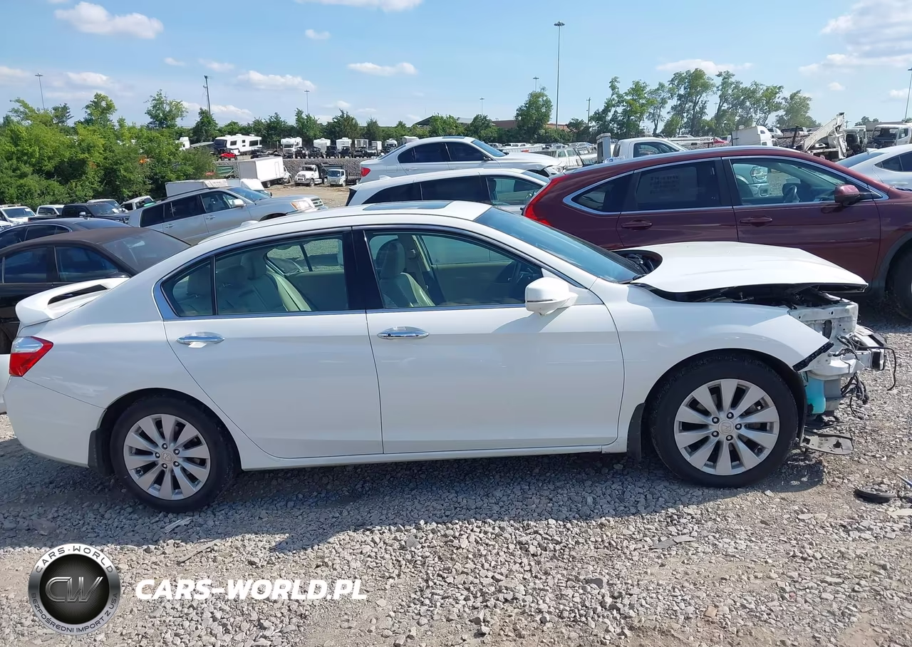 2014 Honda Accord Ex-L V-6 VIN:1HGCR3F8XEA036458 - 14