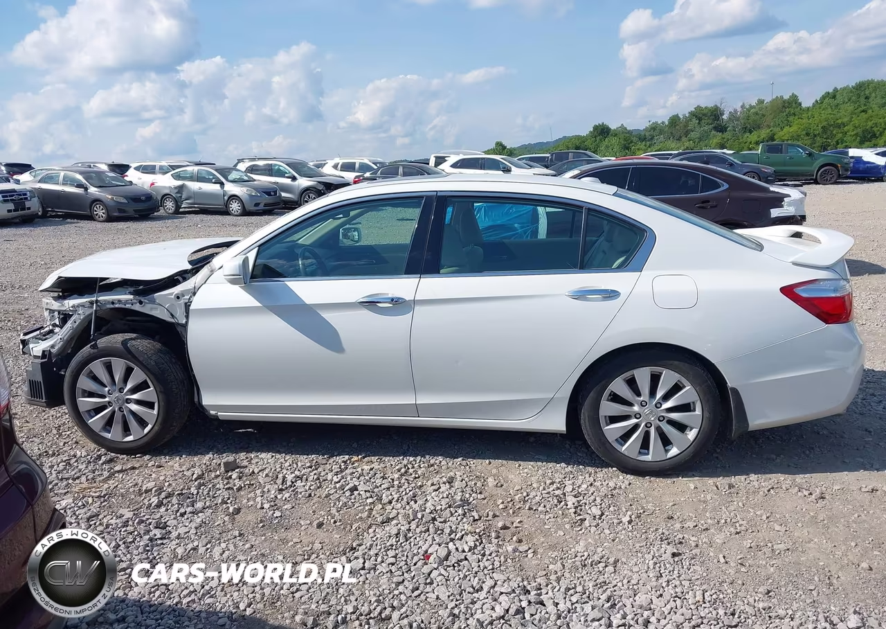 2014 Honda Accord Ex-L V-6 VIN:1HGCR3F8XEA036458 - 15