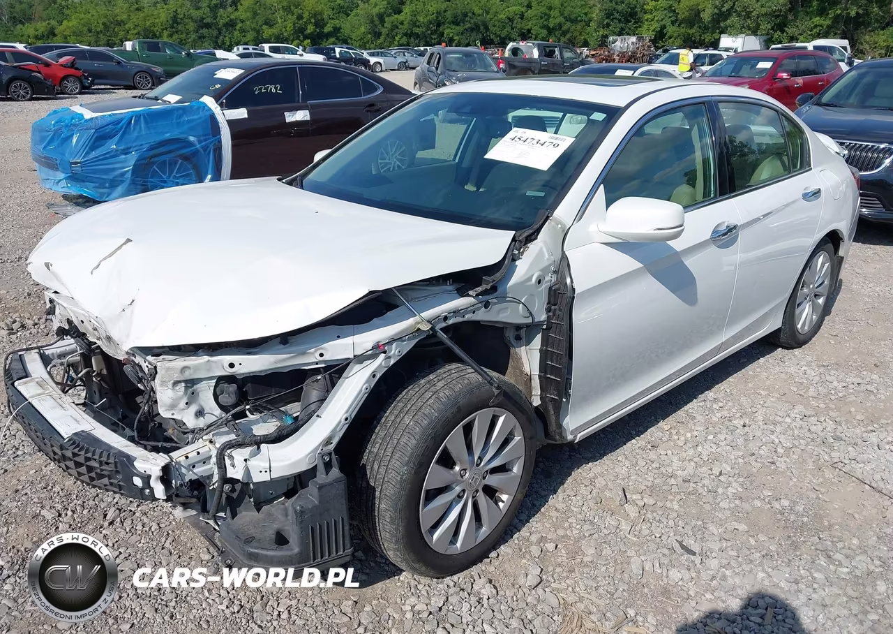 2014 Honda Accord Ex-L V-6 VIN:1HGCR3F8XEA036458 - 2