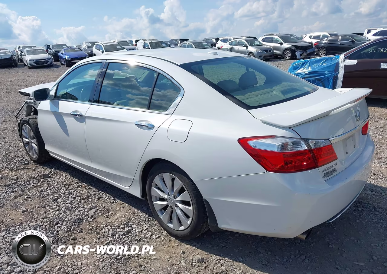 2014 Honda Accord Ex-L V-6 VIN:1HGCR3F8XEA036458 - 3
