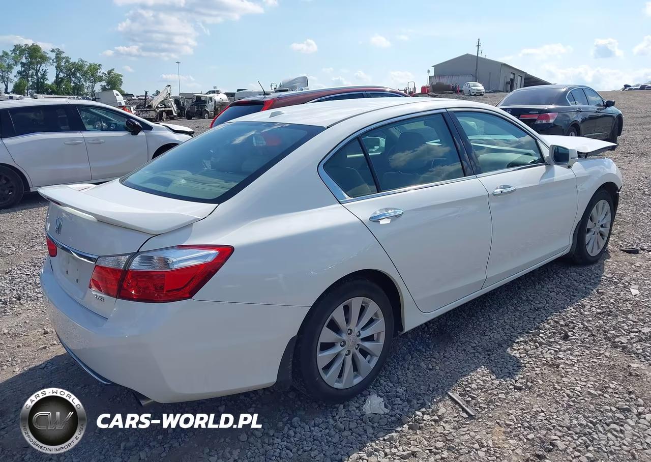 2014 Honda Accord Ex-L V-6 VIN:1HGCR3F8XEA036458 - 4