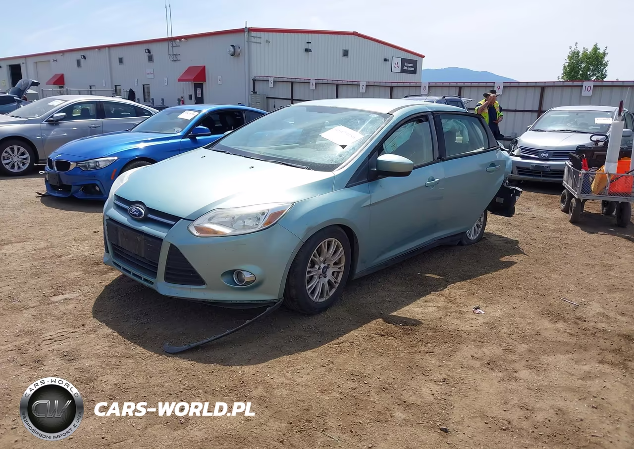 2012 Ford Focus Se VIN:1FAHP3F22CL372909 - 2