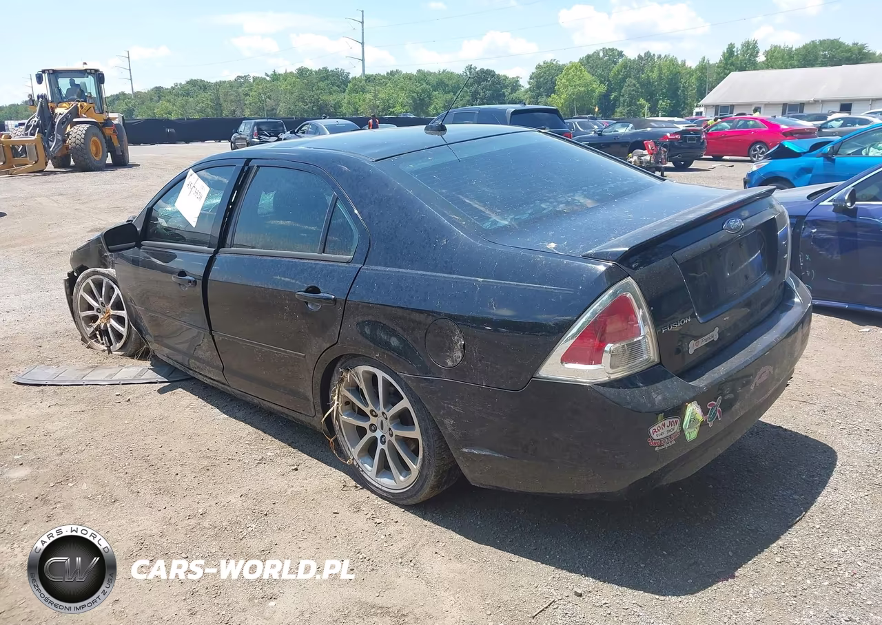 2008 Ford Fusion Se VIN:3FAHP07Z98R151164 - 3