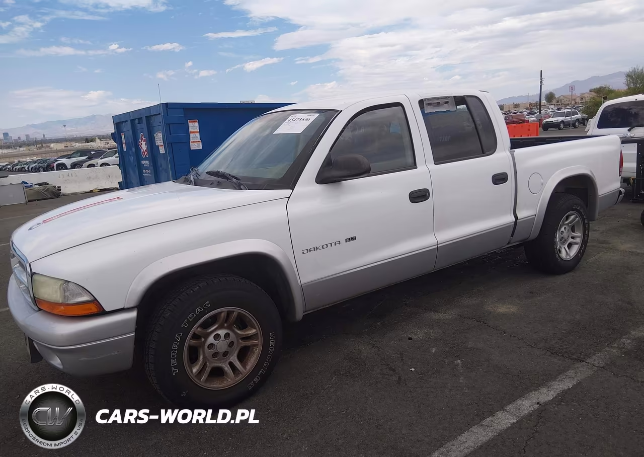 2002 Dodge Dakota Slt VIN:1B7HL48N52S624644 - 2