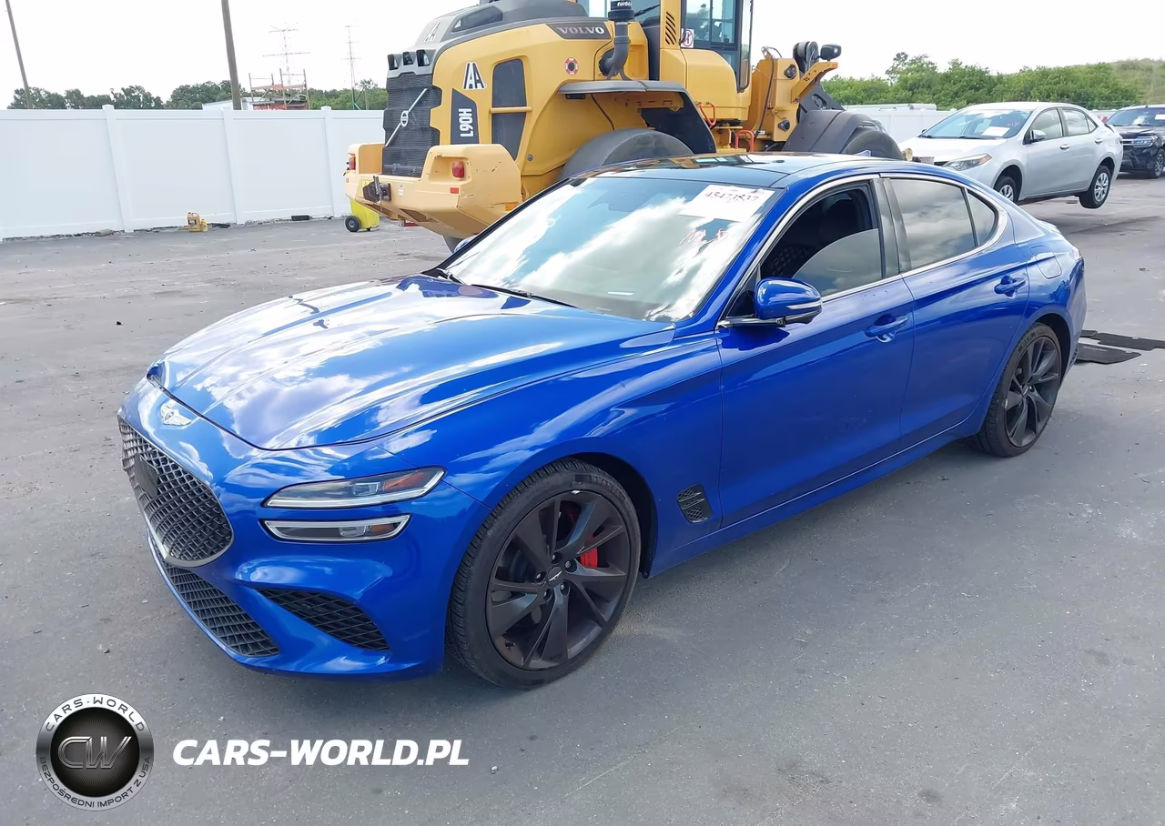 2022 Genesis G70 3.3T Rwd VIN:KMTG54TE0NU082943 - 2