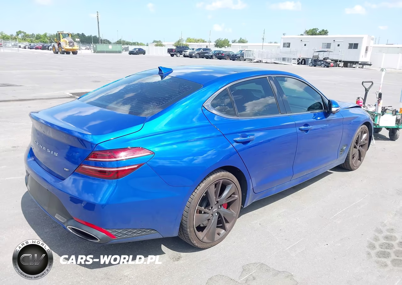 2022 Genesis G70 3.3T Rwd VIN:KMTG54TE0NU082943 - 4