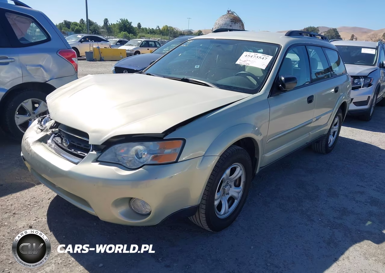 2007 Subaru Outback 2.5I Basic VIN:4S4BP61C477329619 - 2