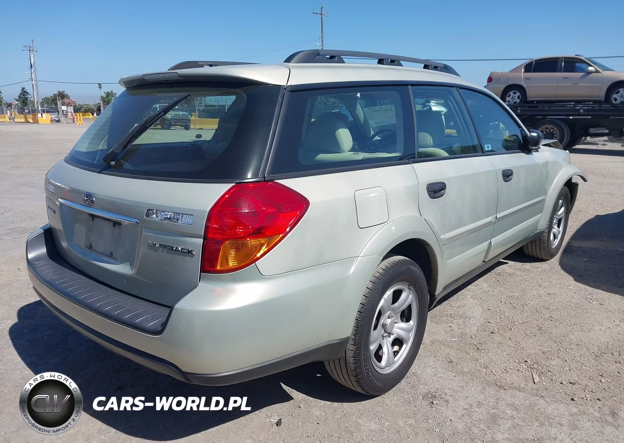 2007 Subaru Outback 2.5I Basic VIN:4S4BP61C477329619 - 4