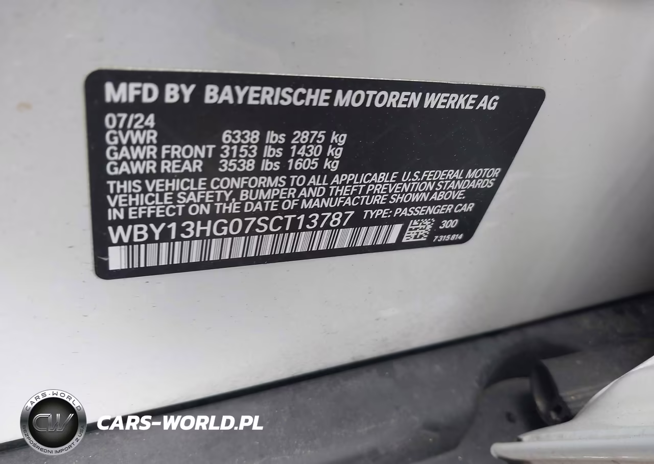 2025 BMW I5 xDrive40 VIN:WBY13HG07SCT13787 - 9