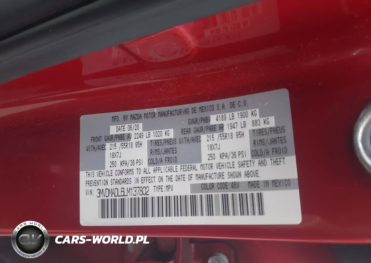2020 Mazda Cx-30 Preferred Package VIN:3MVDMADL6LM137802 - 9