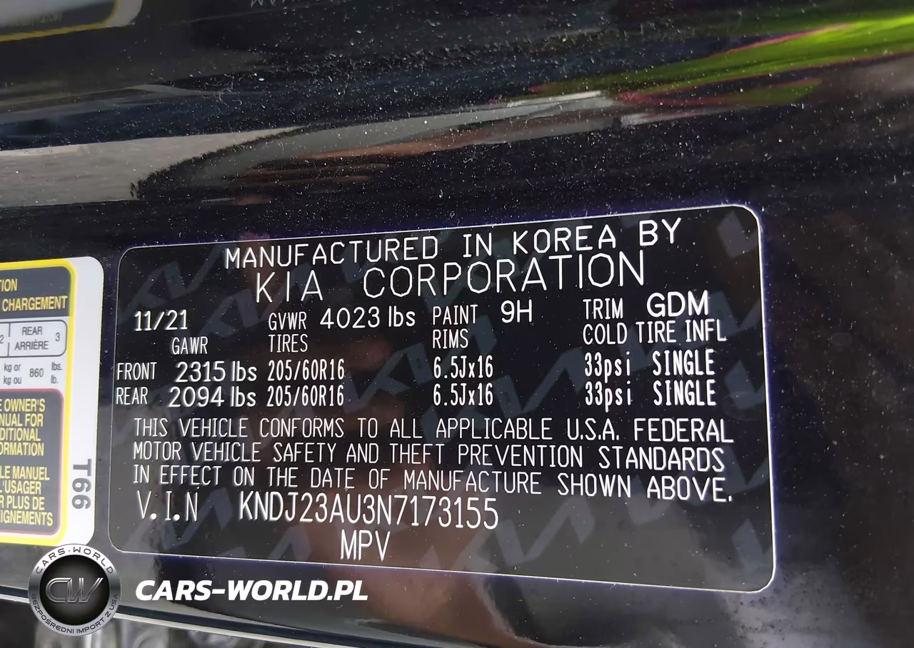 2022 Kia Soul S VIN:KNDJ23AU3N7173155 - 9