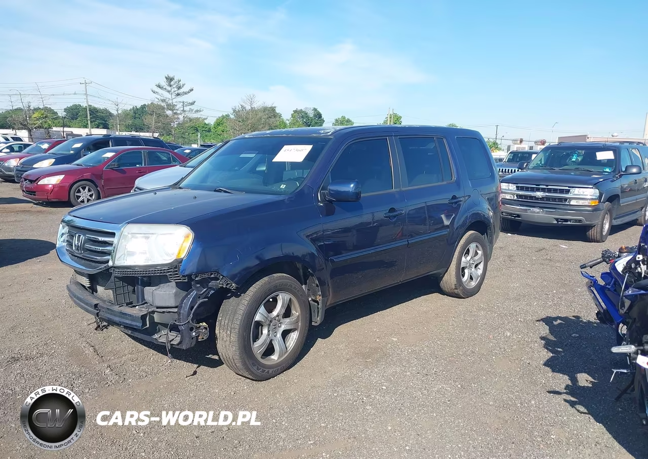 2013 Honda Pilot Ex VIN:5FNYF4H44DB030240 - 2