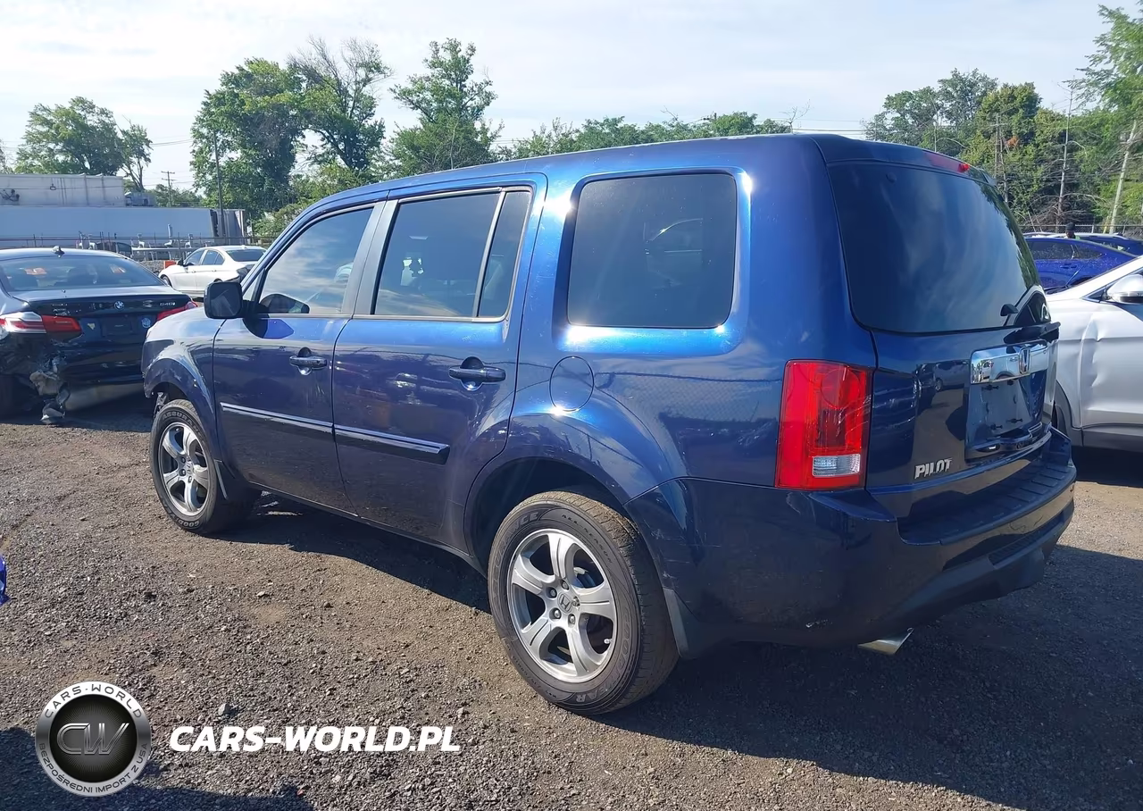 2013 Honda Pilot Ex VIN:5FNYF4H44DB030240 - 3