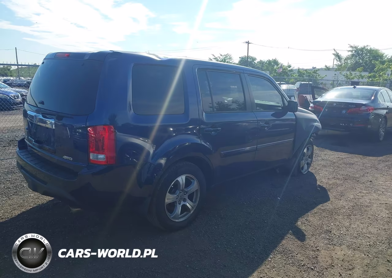 2013 Honda Pilot Ex VIN:5FNYF4H44DB030240 - 4