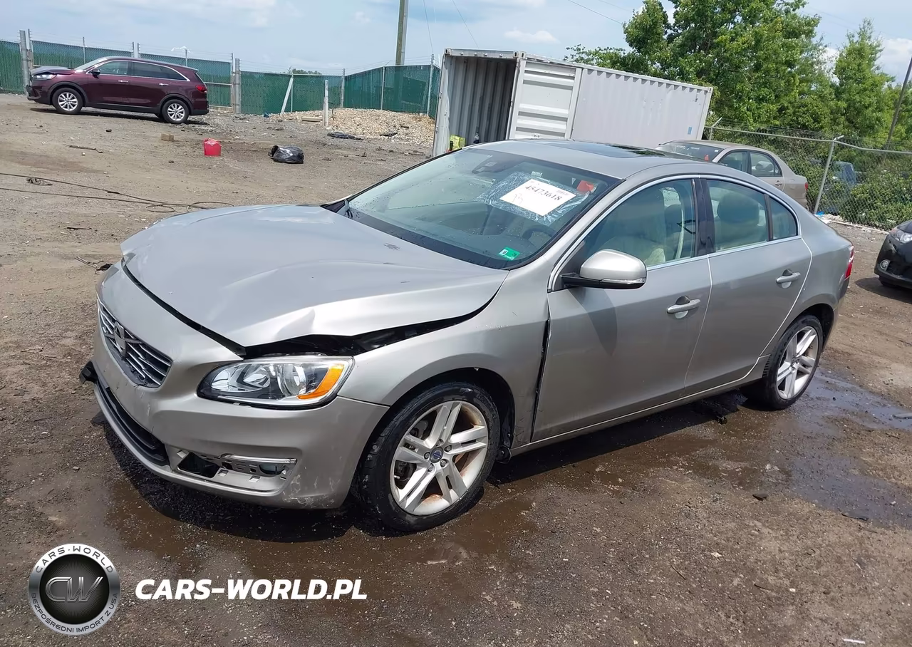 2014 Volvo S60 T5 VIN:YV1612FS9E2293480 - 2