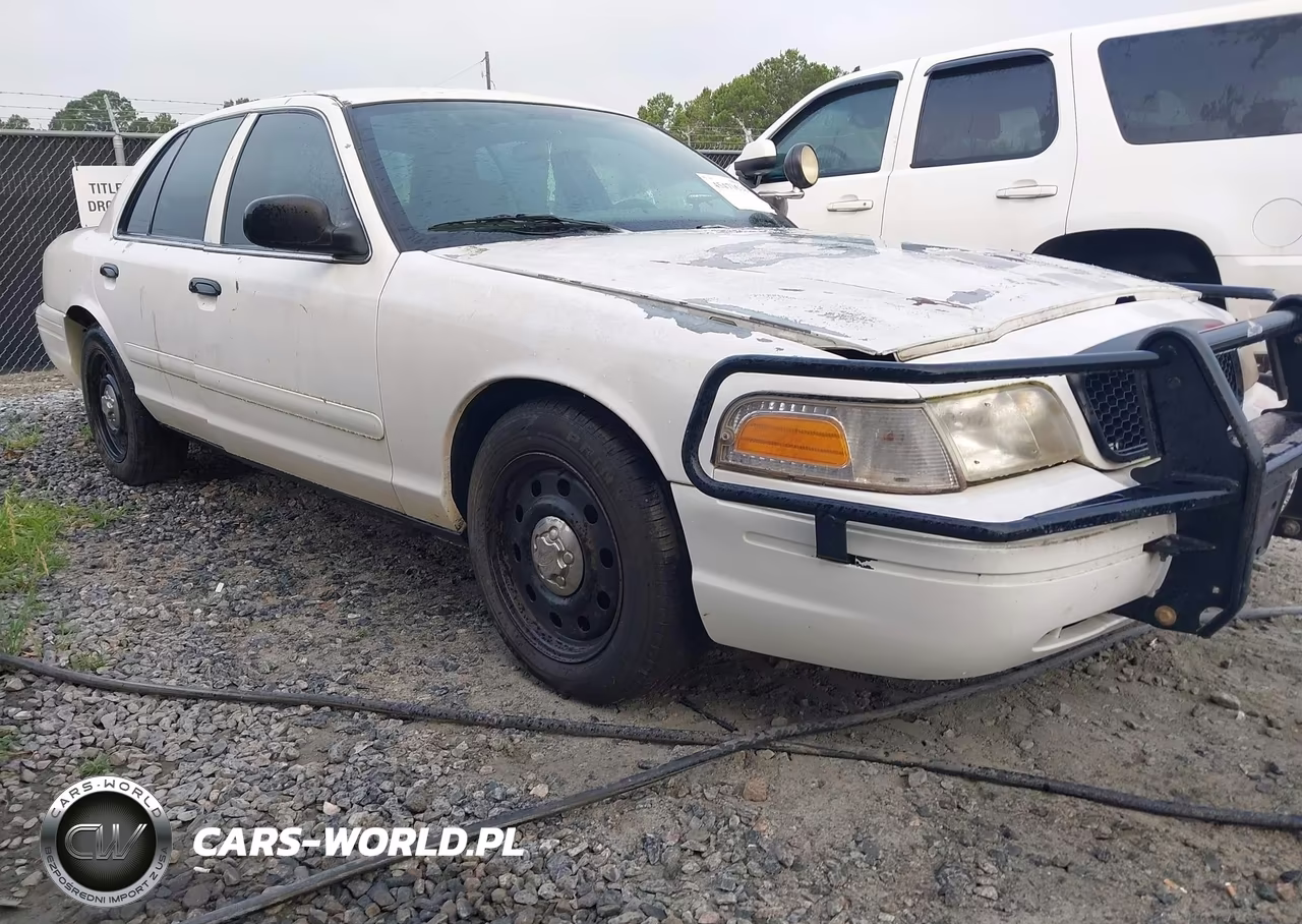 2008 Ford Crown Victoria Police-Police Interceptor