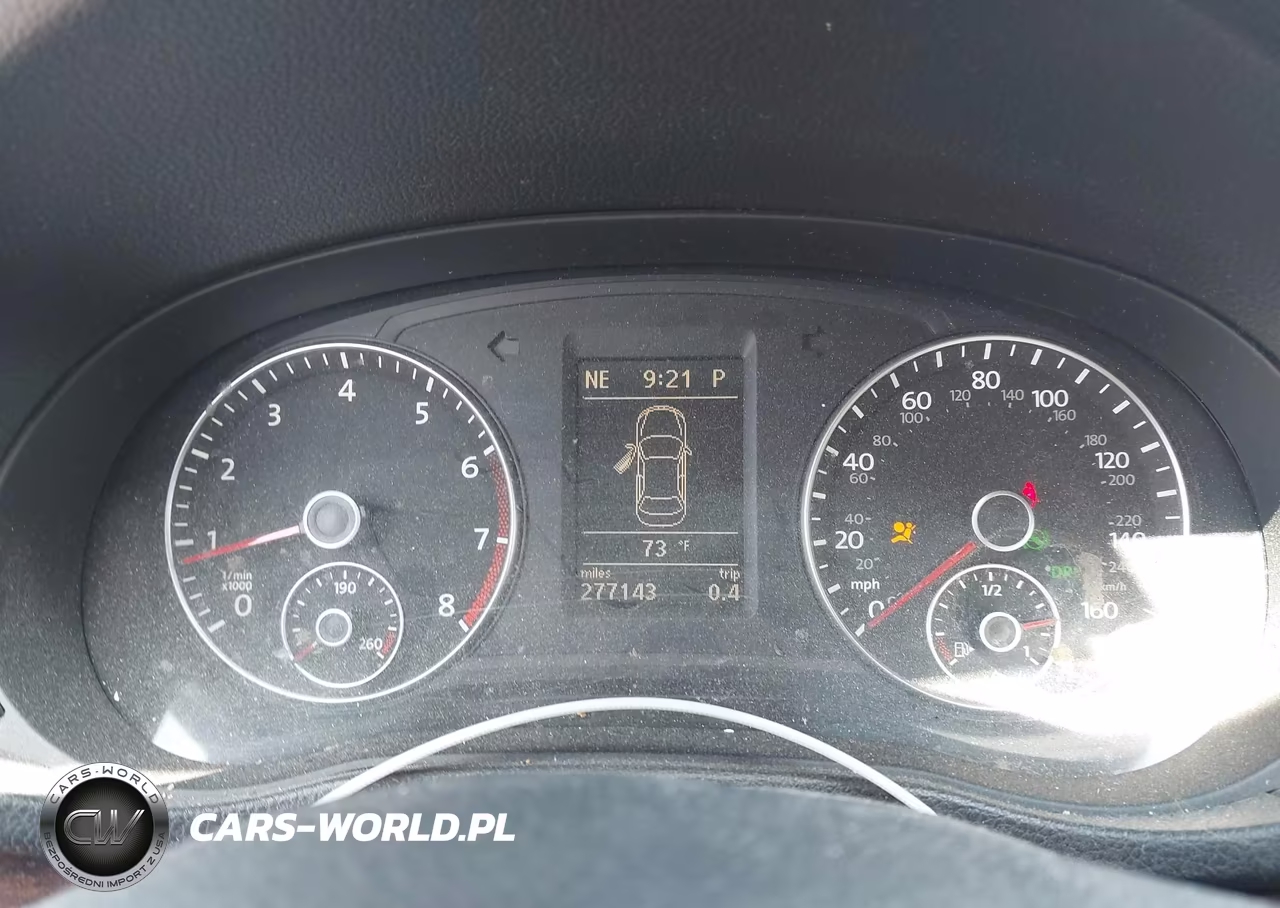 2012 Volkswagen Passat 2.5L Sel VIN:1VWCP7A34CC034341 - 7