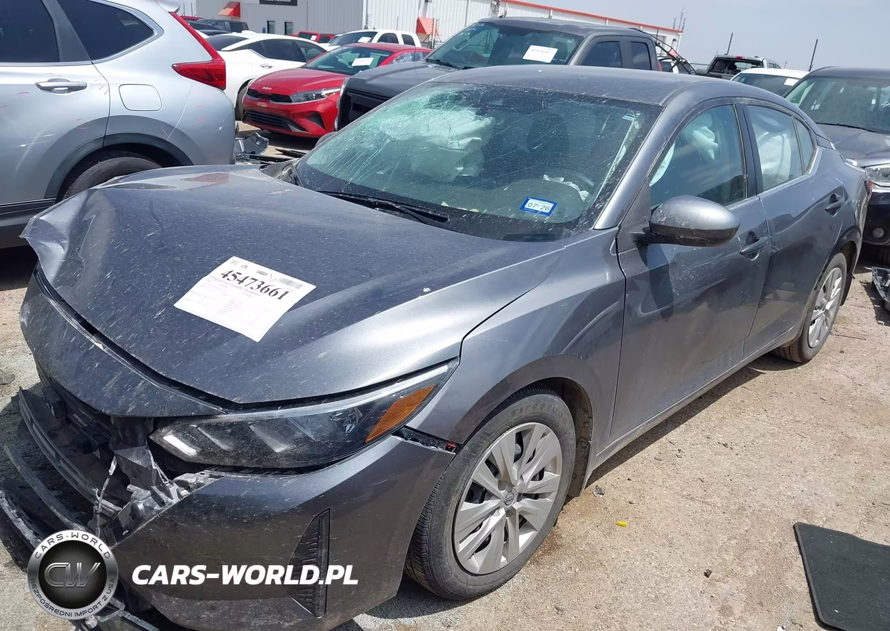 2025 Nissan Sentra S VIN:3N1AB8BV1SY351453 - 2