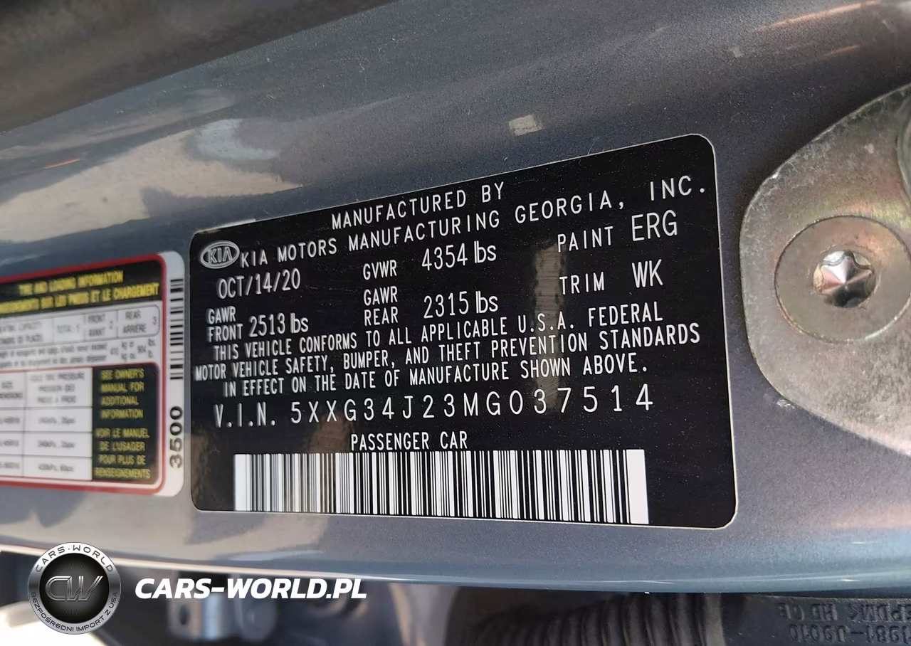 2021 Kia K5 Ex VIN:5XXG34J23MG037514 - 9