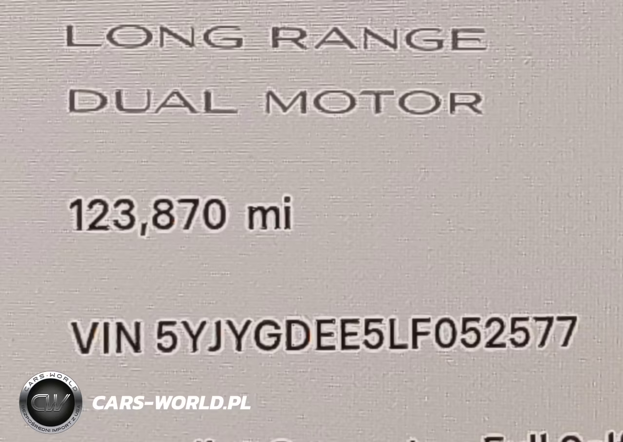 2020 Tesla Model Y Long Range Dual Motor All-Wheel Drive VIN:5YJYGDEE5LF052577 - 7