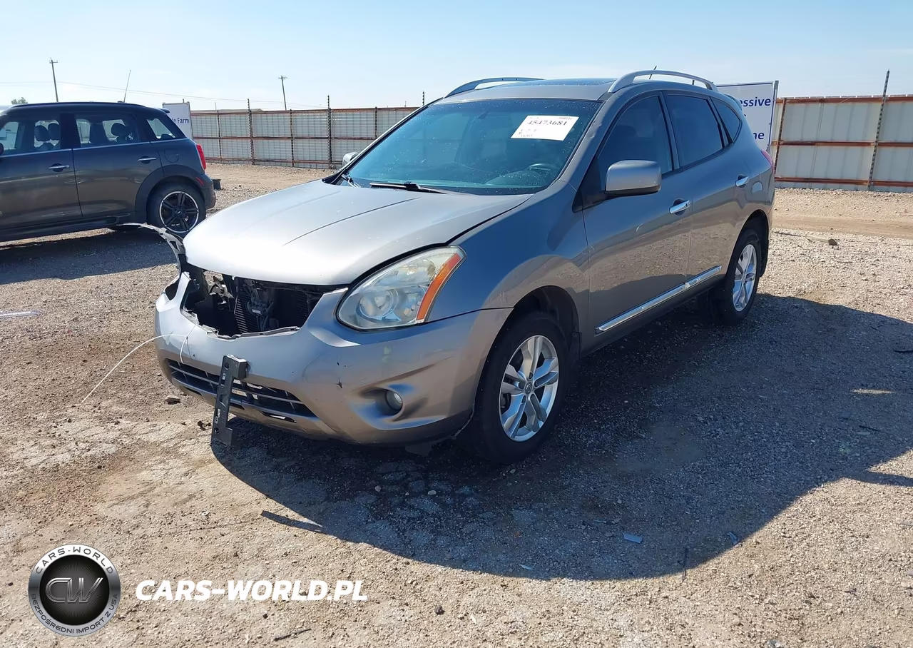 2013 Nissan Rogue Sv VIN:JN8AS5MT7DW540078 - 2