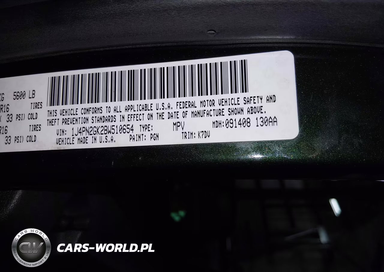 2011 Jeep Liberty Sport VIN:1J4PN2GK2BW510654 - 9