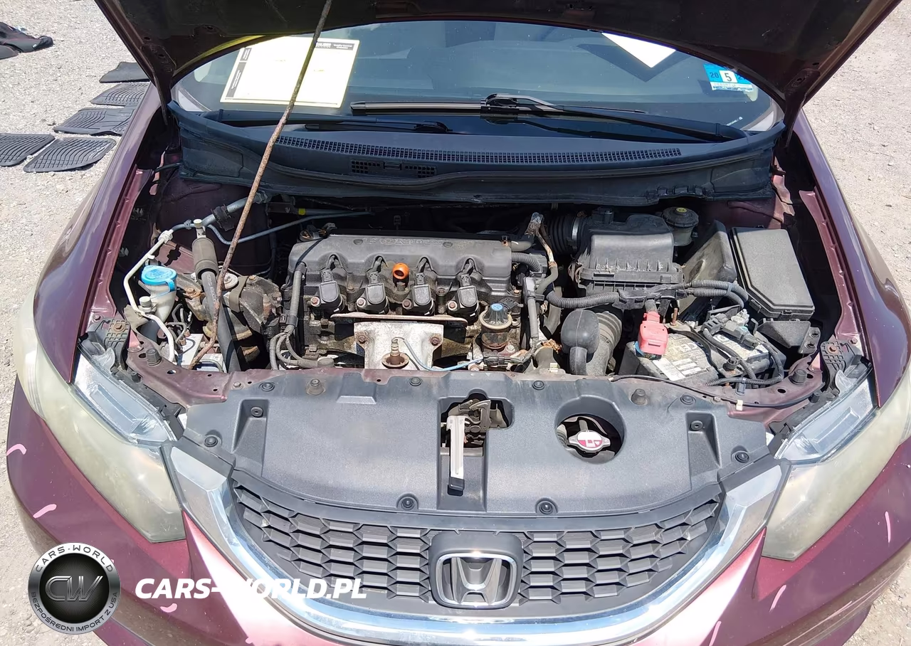 2014 Honda Civic Lx VIN:19XFB2F52EE204462 - 10